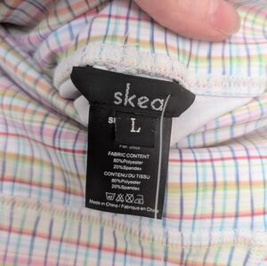 Skea Multicolor Plaid Leggings - Size L